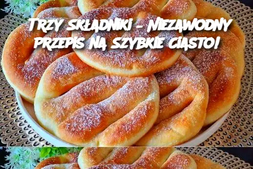 Trzy Składniki – Niezawodny Przepis na Szybkie Ciasto!