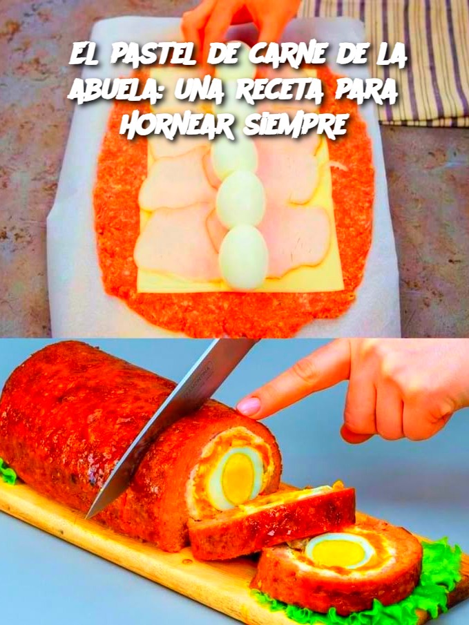 El pastel de carne de la abuela: una receta para hornear siempre